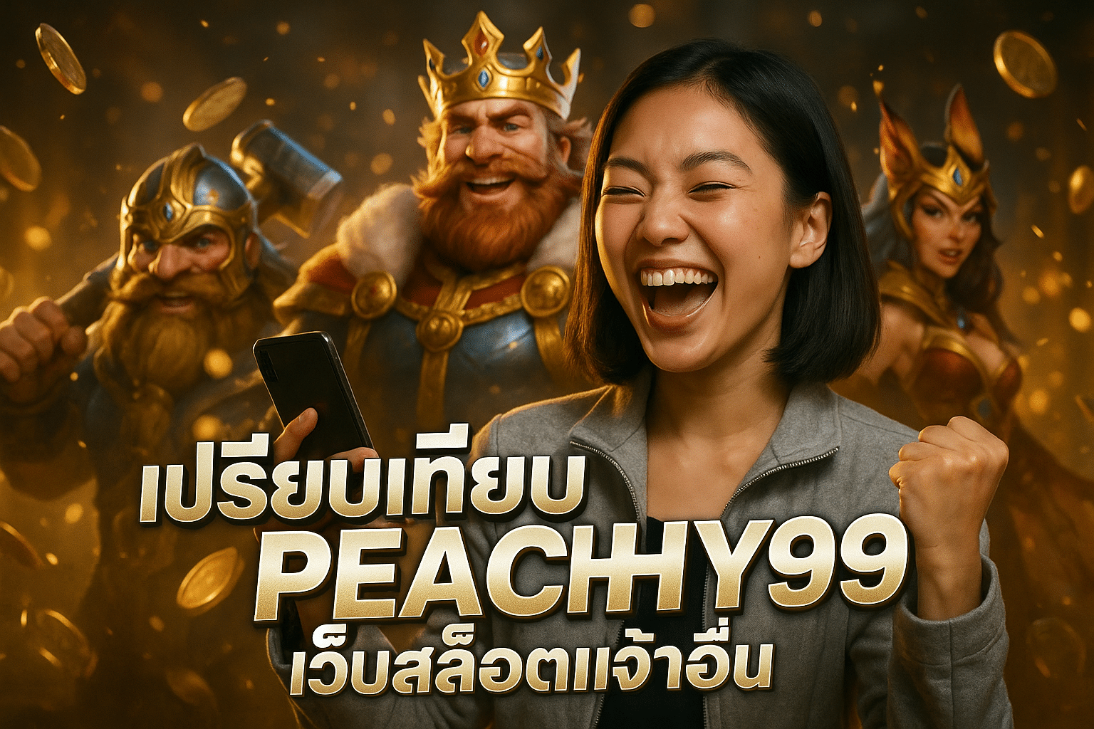 เปรียบเทียบ PEACHY99 เว็บสล็อตเจ้าอื่น ทำไมเลือกเรา