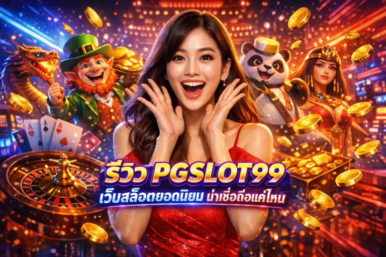 รีวิว PGSLOT99 เว็บสล็อตยอดนิยม น่าเชื่อถือแค่ไหน